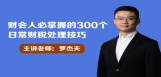 财会人必掌握的300个日常财税处理技巧