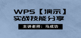 WPS【演示】实战技能分享